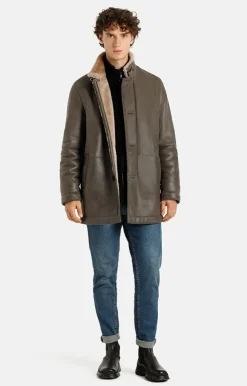 Lambskin Jackets<WERNER CHRIST Vico: A Classic Crafted In Soft Lambskin Grey