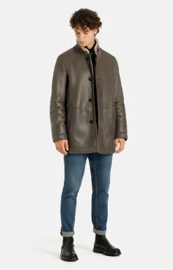 Lambskin Jackets<WERNER CHRIST Vico: A Classic Crafted In Soft Lambskin Grey