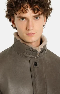 Lambskin Jackets<WERNER CHRIST Vico: A Classic Crafted In Soft Lambskin Grey
