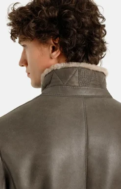 Lambskin Jackets<WERNER CHRIST Vico: A Classic Crafted In Soft Lambskin Grey
